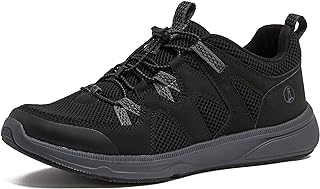 Slip On Water Sneakers for Men, Quick Dry Mesh Sport Mens Water Shoes for Beach, Pool, Hiking or River with Drainage, Black or Grey, Size 8 to 13 Water Shoes Men