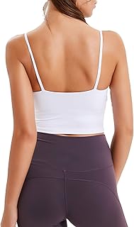 Women Padded Sports Bra Fitness Workout Running Shirts Yoga Tank Top