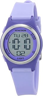 Sport Women's Digital Chronograph Matte Resin Strap Watch