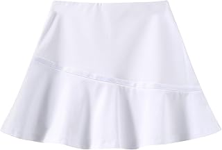 Girls Sport Skort, Girls Athletic Performance Skort for Golf, Tennis, Running, 4T-10