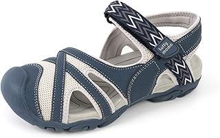Womens Hiking Outdoor Sandals Sport Athtletic Beach Sandals with Closed Toe