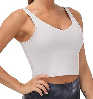 Womens' Sports Bra Longline Wirefree Padded with Medium Support