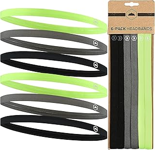 Thin Elastic Headbands, Sports Headbands for Women & Men, Workout Headbands,Running headband,Soccer Headband, Mens Headband