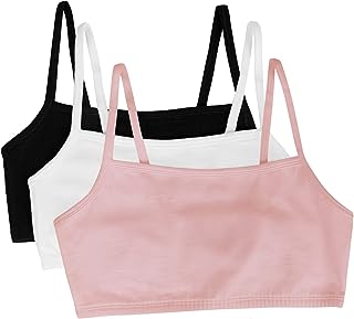 Women's Spaghetti Strap Cotton Pullover Sports Bra