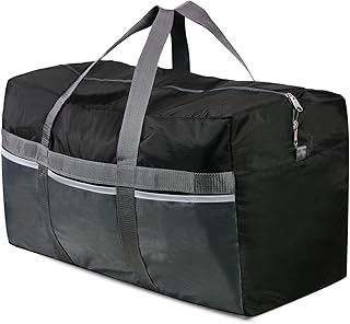 Foldable Travel Bag, Large Sports Bag, 75L/96L/100L, Lightweight Waterproof Tote Bag