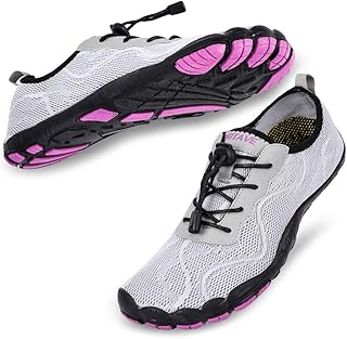 Womens Water Shoes Quick Dry Barefoot for Swim Diving Surf Aqua Sports Pool Beach Walking Yoga