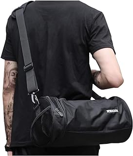 Sports Gym Bag Workout Lightweight Duffel Bags for Men and Women Black Small