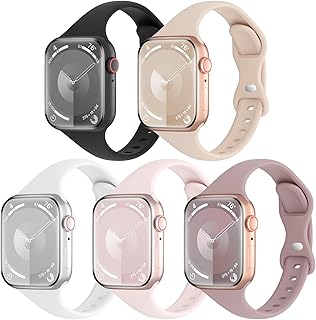Christmas Silicone Bands Compatible with Apple Watch Band 38mm 40mm 41mm 42mm 44mm 45mm 49mm, Soft Strap Pattern Printed Wristband for iWatch Series 9 8 SE 7 6 5 4 3 2 1 Ultra Women Men