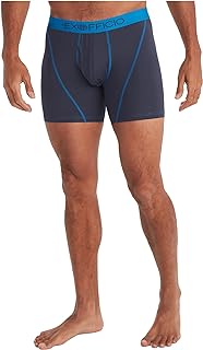 ExOfficio Men's Give-N-Go Sport 2.0 Boxer Brief 6 inch Travel Underwear for Men, Breathable and Durable, Easy Clean