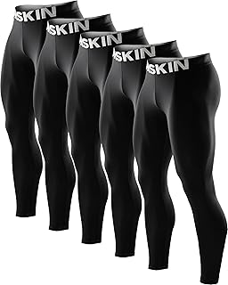 Men’s Compression Pants Tights Leggings Sports Baselayer Running Athletic Workout Active Thermal