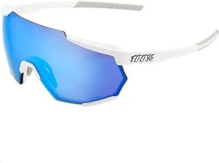 100% Racetrap Sport Performance Sunglasses - Sport and Cycling Eyewear with HD Lenses, Lightweight and Durable TR90 Frame