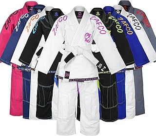 Brazilian Jiu Jitsu, Kids Jiu Jitsu Gi Children BJJ Gi Grappling Kimonos Lightweight White Belt