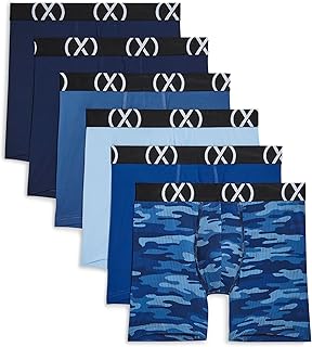 2(X) IST mens (X) Sport 6-pack Boxer Brief