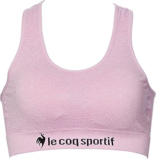 Coq Sportif Sports Bra, Molded Racerback Molded Cup Half Top, Size: M (Bust 31.1-34.3 inches (79-87 cm), L Size (Bust 33.9-37.0 inches (86-94 cm), LL Size (Bust 36.6-39.8 inches (93-101