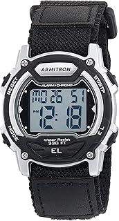 Sport Unisex Digital Chronograph Nylon Strap Watch, 45/7004