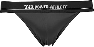 B.V.D POWER-ATHLETE Men's Inner Bottoms, Power Athlete, Micro Bikini, Thick, Absorbent, Quick Drying, Sports Underwear