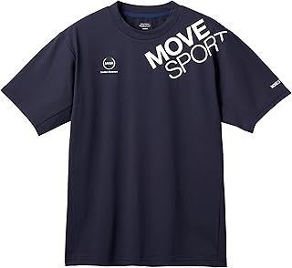 Move Sports Descente S.F.TECH Short Sleeve Shirt, Stretchy, Sweat Absorbent, Quick Drying, UPF50+, Sunscreen, S.F.TECH Cool
