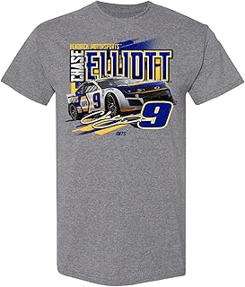 NASCAR Official Camo Patriotic T-Shirt - Short Sleeve Automotive Racing Apparel