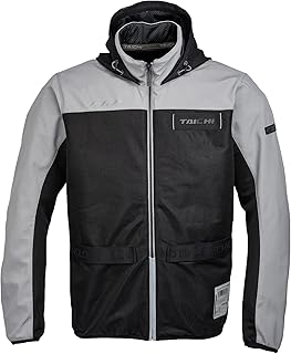 RSTAICHI Automotive Air Flip Hoodie, Black/Gray, XL