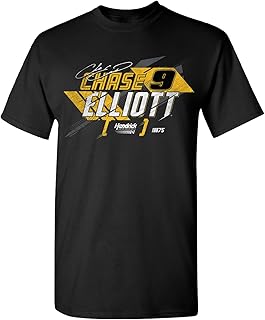 NASCAR Official 2023 Splitter T-Shirt - Automotive Racing Apparel, Chase Elliott, Large