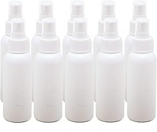 HDPE Multi Spray Bottle Containers, 3.4 fl oz (100 ml), Set of 10