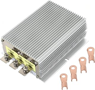 Areyourshop Waterproof IP68 DC to DC Step Down Voltage Converter Regulator 24V to 12V, 60A 720W Power Supply Converter Transformer Heavy Duty Step Down Power Supply Automotive, Solar, Industrial Use