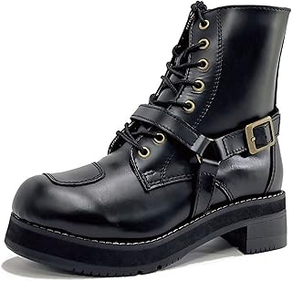 Wild Wing Falcon Platform (Flagship), 3 Colors, Genuine Leather Motorcycle Boots, Stylish, Perfect for Walking in the City