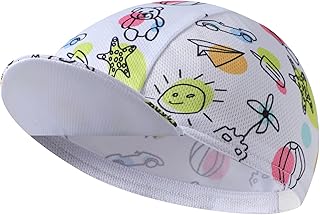 BikingBros Black Cycling Cap - Polyester Funny Cycling Hat-Under Helmet - Cycling Helmet Liner Breathable&Sweat Uptake