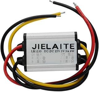 Waterproof DC to DC Buck Power Converter Automotive Module Voltage Transformer 12V to 3V 3A