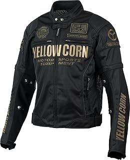 Yellow Cone BK/GO M Mesh Jacket YB-4102