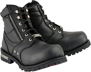 Milwaukee Men's Boots with Zip And Laces 12 D(M) US Black