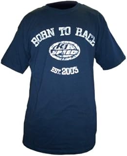 K1 Race Gear 90043217 Blue Small Born To Race T-Shirt