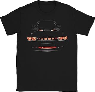 American Muscle Car Challenger Racing Automobile T-Shirt 100% Cotton