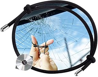 Car Window Breaker Bracelet Vehicle Emergency Safety Escape Tool,Glass Breaking Bracelet Wrist Strap with Tungsten Carbide Bead