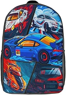 Race Car Backpack Casual Backpack cars Backpack 17 Inch Firefighter Backpack hot wheel Backpack