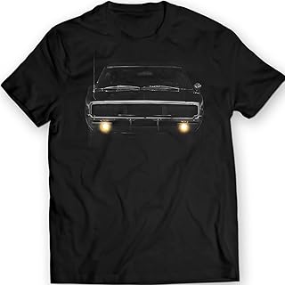 Classic Charger 1970 American Muscle Car T-Shirt 100% Cotton