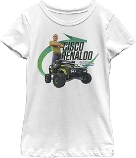 Little, Big Fast and Furious Cisco and Car Girls Short Sleeve Tee Shirt