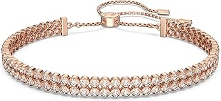Subtle Bracelet Jewelry Collection, Clear Crystals