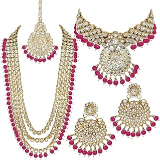 Indian Wedding Heavy Bridal Traditional Jewellery Set For Women