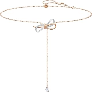 Women's Lifelong Bow Rose-Gold Plated Crystal Jewelry Collection
