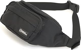 FreeRoam Faraday Belt Bag // Fanny Pack Travel Sling with RF/EMF Shielding Liner. Signal Blocking Anti-tracking Data Privacy Mobile Device Security. Fits Cell Phones + Accessories,