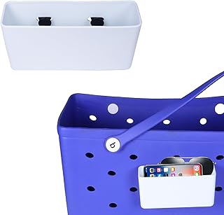 Organizer Accessory for Bogg Bag and Simply Southern Tote, Insert Holder for Small Items like Keys, Sunglasses and Phone, Compatible with Most Bogg Bag and Simply Southern Tote(White)