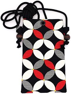 Whole Round Purse Smartphone Accessory Included, Made in Japan