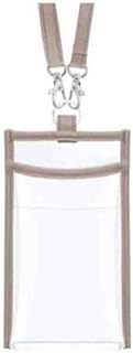 Kura 115779 [Pic too] Clear Smartphone Shoulder [Beige] [Pouch] [Case] [Accessory Case] [Pochette] [Crossbody Hang] [Smartphone Holder]