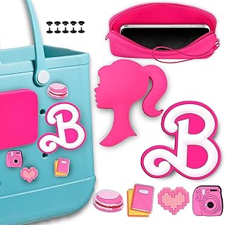 Beach Bag Accessories Mom Life Beach Bag Charms, Silicone Phone Holder for Beach Bag, Girls Charms Decoration