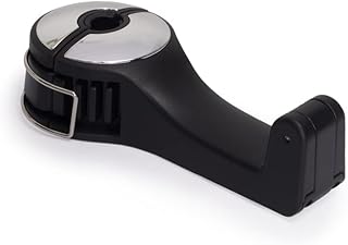 Headrest Hook and Phone Clip, Black, One Size, Black, One Size, Travelon Headrest Hook and Phone Clip