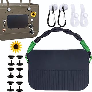 DreamCatching Accessories Set for Bogg Bag, Phone Holder Compatible with Bogg Bag, Silicone Insert Wallet Charm for Bogg Bags, Waterproof Silicone Handbag