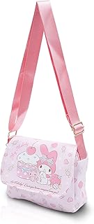 Cartoon Kitty Wallet With Lanyard Kawaii Kitty Crossbody Bags Cell Phone Purse Coin Wallet for Girls Women, My Melo-dy
