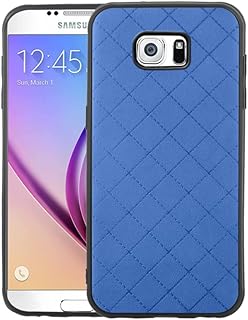 ELISORLI Compatible with Samsung Galaxy S6 Active Case Rugged Thin Slim Cell Accessories Protection Anti-Slip Fit Rubber TPU Mobile Phone Cover for Glaxay S6Active 6s S 6 6Active G890A Women Men Blue