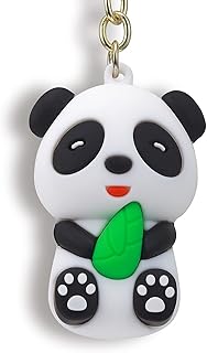 Cute Panda Keychain Toy Gift Accessories Coin Purse Key School Bag Car Key Mobile Phone Pendant Set (Panda)